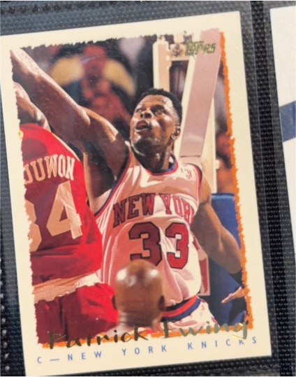 1994-95 Topps #199 Patrick Ewing — front
