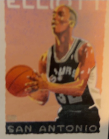 1991-92 NBA Hoops #526 Sean Elliott — front