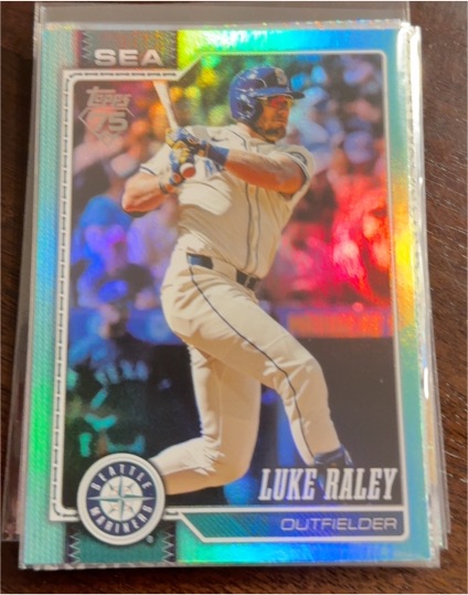 2026 Topps Series 1 #142 Luke Raley — front