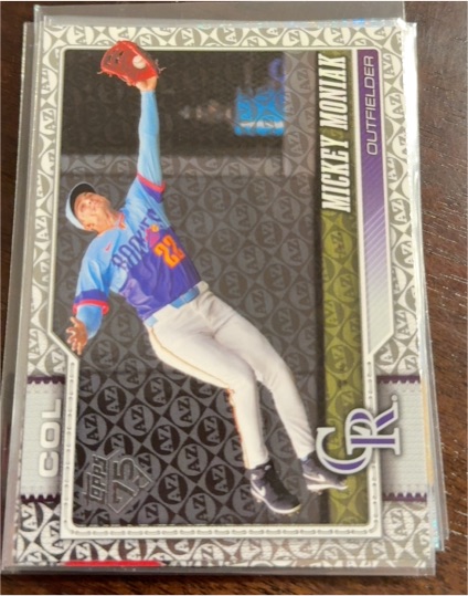 2026 Topps Series 1 #195 Mickey Moniak — front