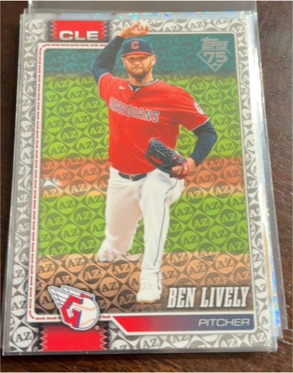 2026 Topps Series 1 #109 Ben Lively — front