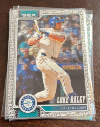 2026 Topps Series 1 #142 Luke Raley — front