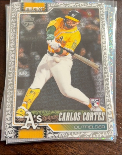 2026 Topps Series 1 #249 Carlos Cortes — front