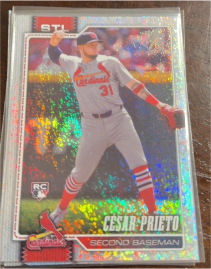 2026 Topps Series 1 #95 Cesar Prieto — front