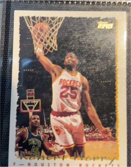1994-95 Topps #319 Robert Horry — front