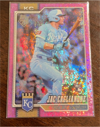 2026 Topps Series 1 #138 Jac Caglianone — front