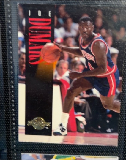 1994-95 SkyBox Premium #47 Joe Dumars — front