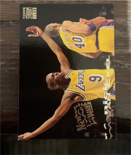 1993-94 Topps Stadium Club #273 Nick Van Exel New Wave — front