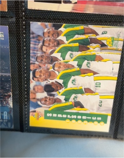 1993-94 Upper Deck #234 Seattle SuperSonics Shawn Kemp / Gary Payton — front