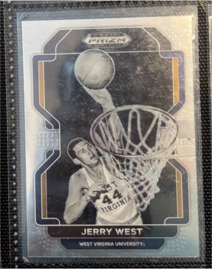 2022 Panini Prizm Draft Picks #24 Jerry West West Virginia University — front