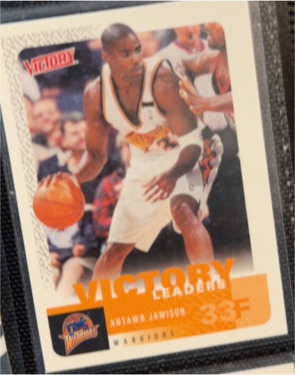 2000-01 Upper Deck Victory #240 Antawn Jamison — front