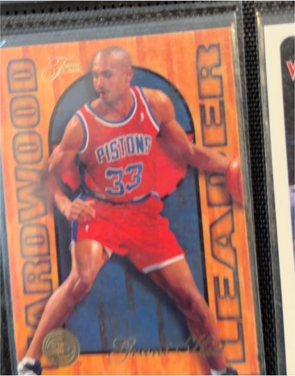 1995-96 Fleer Flair Hardwood Leaders #8 Grant Hill — front