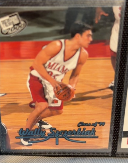 2000 Press Pass #37 Wally Szczerbiak — front