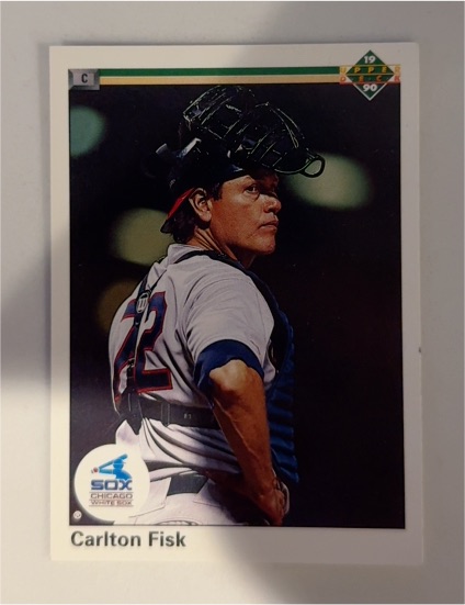 1990 Upper Deck #367 Carlton Fisk — front