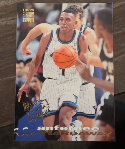 1993-94 Topps Stadium Club #266 Anfernee Hardaway New Wave — front