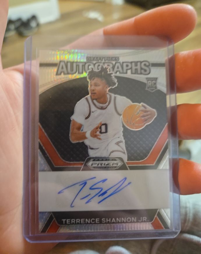2024 Panini Prizm Draft Picks Autographs #DPA-TSJ Terrence Shannon Jr. — front