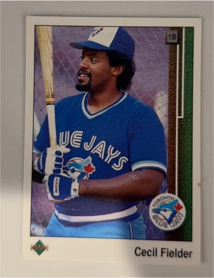 1989 Upper Deck #364 Cecil Fielder — front