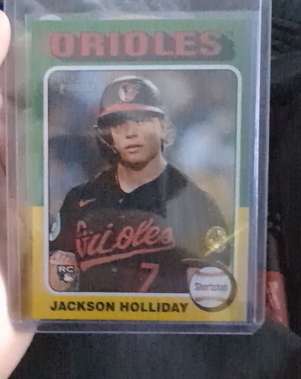 2024 Topps Heritage High Number #692 Jackson Holliday — front