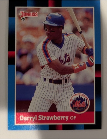 1988 Donruss #439 Darryl Strawberry — front
