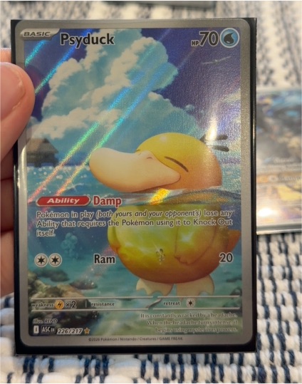 2026 Pokémon Ascended Heroes #226 Psyduck Illustration Rare — front