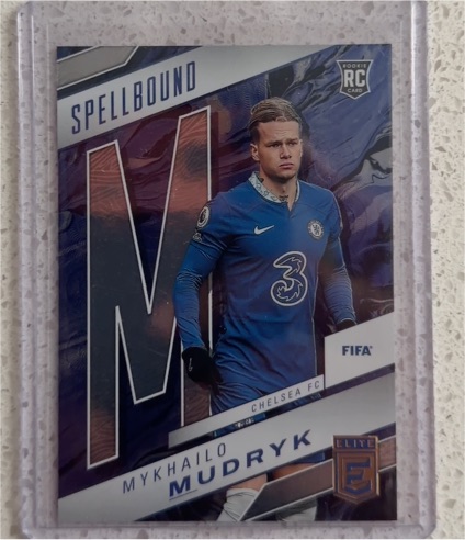 2022-23 Panini Donruss Elite FIFA Spellbound #25 Mykhailo Mudryk — front