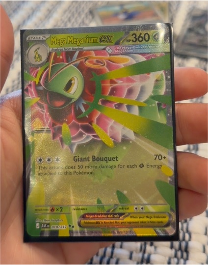 2026 Ascended Heroes #010 Mega Meganium EX — front
