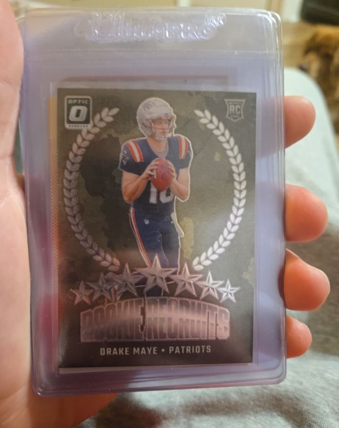 2024 Panini Donruss Optic Rookie Recruits #5 Drake Maye — front