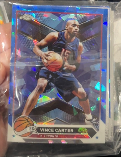 2023-24 Topps Chrome Sapphire #82 Vince Carter — front