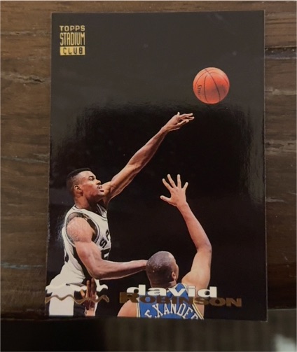 1993-94 Topps Stadium Club #328 David Robinson — front