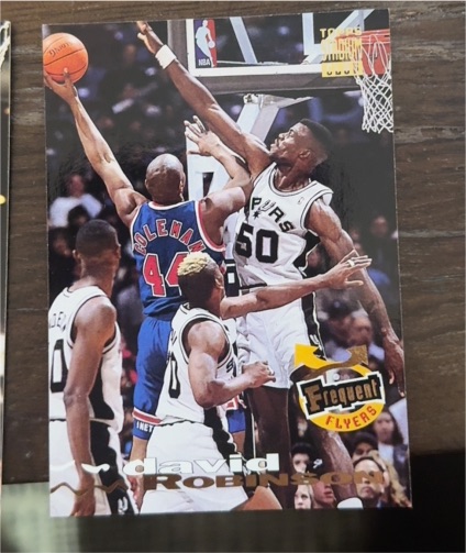 1993-94 Topps Stadium Club #356 David Robinson — front