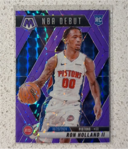 2024-25 Panini Mosaic NBA Debut #258 Ron Holland II — front