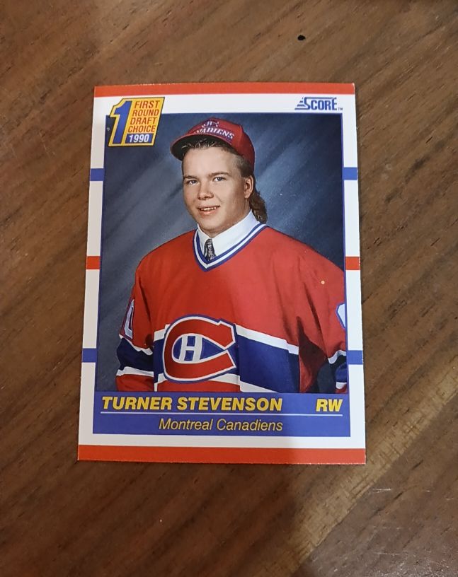 1990 Score #426 Turner Stevenson — front