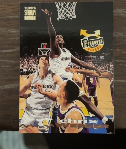 1993-94 Topps Stadium Club Frequent Flyers #352 Chris Webber — front