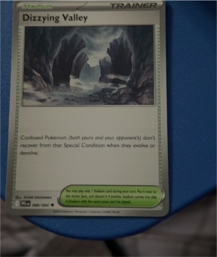 2023 Pokémon Phantasmal Flames #088 Dizzying Valley — front