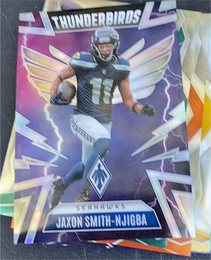 2025 Panini Phoenix #46 Jaxon Smith-Njigba Thunderbirds Insert Seahawks — front