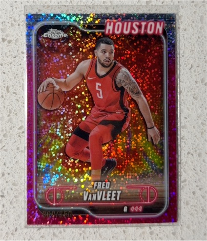 2024-25 Topps Chrome #137 Fred VanVleet — front