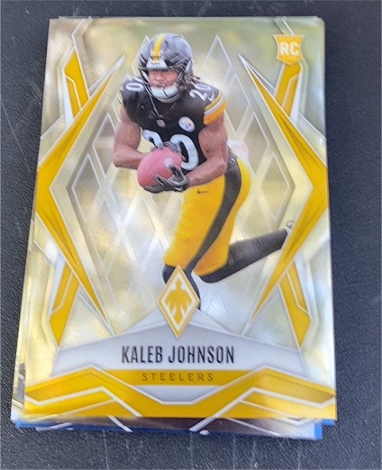 2025 Panini Phoenix #182 Kaleb Johnson — front