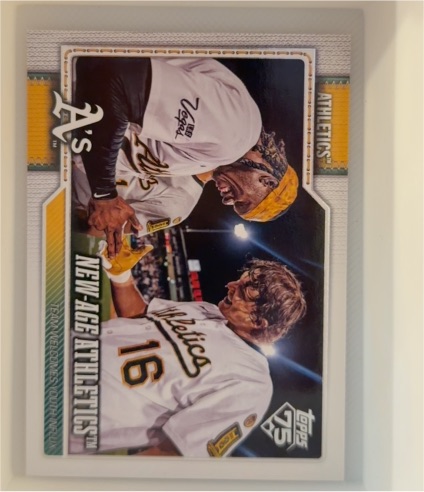 2026 Topps #122 New-Age Athletics Nick Kurtz / Lawrence Butler — front
