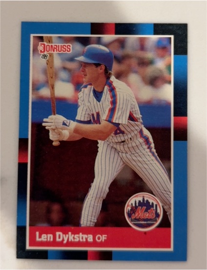 1988 Donruss #364 Len Dykstra — front