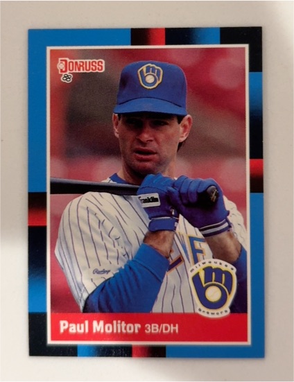1988 Donruss #249 Paul Molitor — front