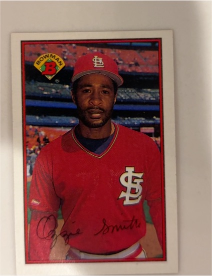 1989 Bowman #436 Ozzie Smith — front