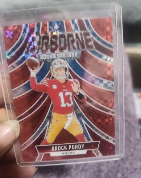 2024 Panini Rookies & Stars Airborne #A-BPY Brock Purdy — front