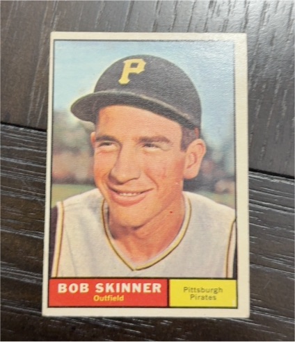 1961 Topps #204 Bob Skinner — front