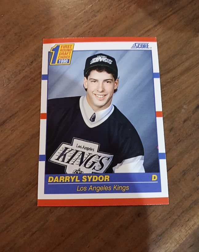 1990-91 Score #425 Darryl Sydor — front