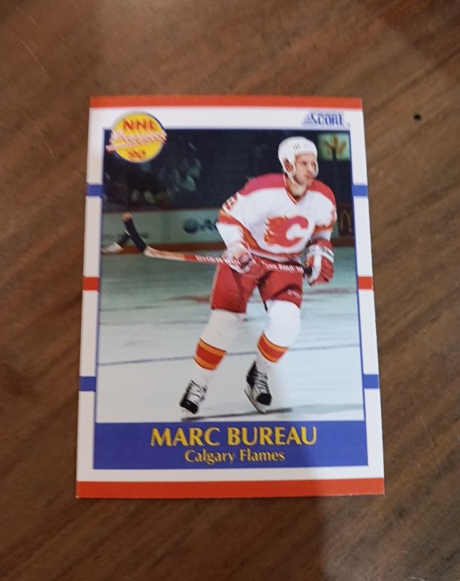 1990 Score #423 Marc Bureau — front