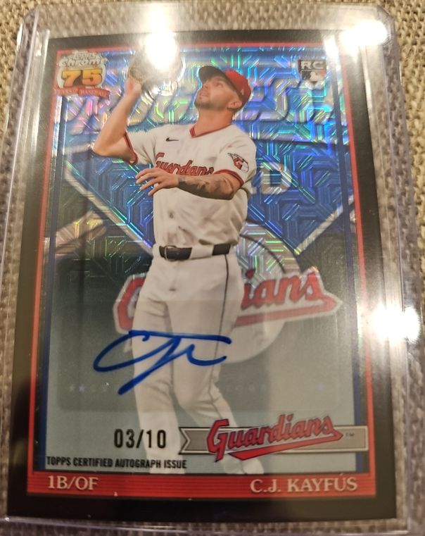 2026 Topps Series 1 #91C-36 C.J. Kayfus — front