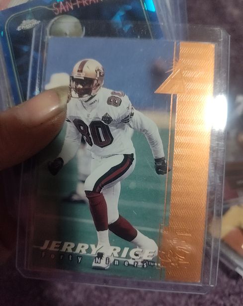 1998 Topps Chrome #38 Jerry Rice — front
