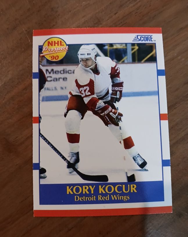 1990-91 Score #384 Kory Kocur — front