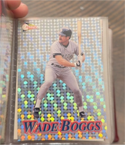1994 Pacific Prisms #9 Wade Boggs — front