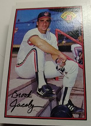 1989 Bowman #86 Brook Jacoby — front